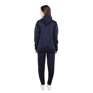 Nuevo logotipo personalizado impresión Material de algodón deportes Fitness desgaste mujeres entrenamiento desgaste chándal venta al por mayor mujeres chándales - Product Image 4