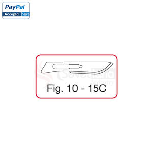 Manche de scalpel chirurgical de qualité allemande # 3L avec échelle Manche de couteau de scalpel en acier inoxydable de qualité supérieure sans rouille durable - Product Image 4