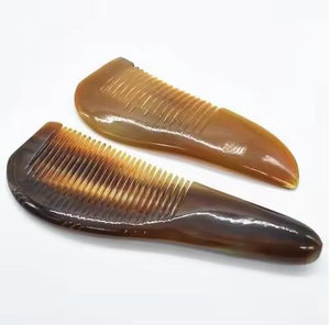 หวีเขาควายขัดเงาแข็งแรงทนทานและป้องกันไฟฟ้าสถิตย์ - Product Image 3