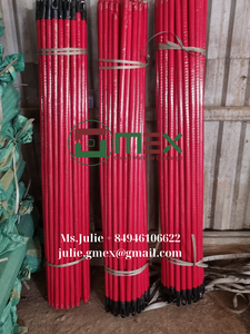 Bâtons de balai enduits de PVC de prix usine direct de haute qualité manche en bois Durable écologique GMEX Vietnam 120cm polyvalent - Product Image 3