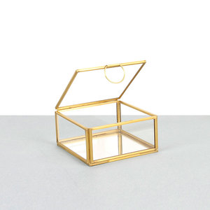 Antique Design Brass and <b>Glass</b> Jewelry <b>Box</b> Customized Design Handmade <b>Glass</b> and Brass Jewelry <b>Box</b> Wholesale Exporter - Product Image 6