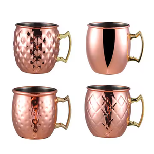 Date Moscou Mule Cuivre Tasses Bière Tasse Boîte Cadeau Ensemble Nouvelle Arrivée Cuivre Tasse Antique Martelé Moscou Mule Tasse pour Bière - Product Image 6