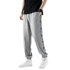 Pantalones de chándal holgados a la moda para hombre, pantalones largos de baloncesto para entrenamiento de otoño e invierno, ropa informal con cintura en el tobillo - Product Image 5