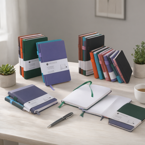 Cuaderno Personalizado A5 con Páginas Numeradas, Cuadrícula Punteada, Cubierta de Cuero PU Termo - Product Image 3