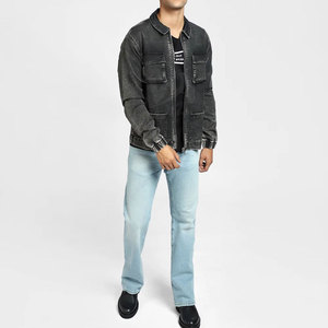 Chaqueta de Invierno de Diseño Personalizado de Alta Calidad, Diseña Tu Propia Chaqueta de Mezclilla Impermeable para Hombre a Bajo Precio - Product Image 1