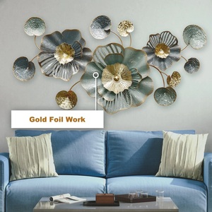 Arte de pared de Metal, arte de pared colgante de estilo moderno y acabado personalizado, decoración para el hogar y la sala de estar con fabricación - Product Image 6