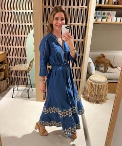 2025 bohème Chic gitane tenue décontractée à la main broderie dentelle décoration grande taille été plage porter tendance 6XL taille - Product Image 4