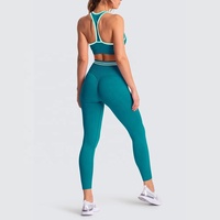 Ensemble de yoga deux pièces pour femmes, fabricant sur mesure, haute qualité, ensemble de fitness athlétique personnalisé, grandes tailles, ensemble de yoga authentique et unique pour femmes