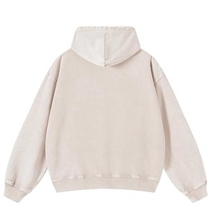 เสื้อฮู้ดสวมหัวของผู้ชายเสื้อสเวตเชิ้ตผ้าฝ้าย100% นิ่มพิเศษซักกรดออกแบบสำหรับฤดูหนาวตามสั่ง - Product Image 5