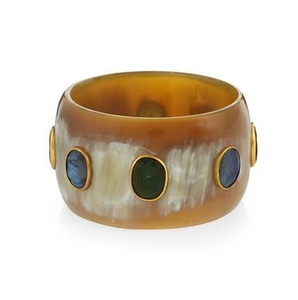 Artesanía artesanal hecha a mano Natural cuerno Color brazalete pulsera con amor y mejor diseño brazalete y pulsera - Product Image 1