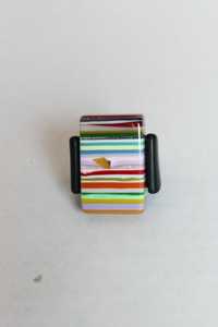 Venta al por mayor personalizado mejor calidad hecho a mano de alto pulido hermoso colorido anillo de resina de moda para las mujeres de la India - Product Image 2