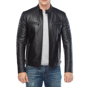 OEM Wholesale <b>Men's</b> Stylish Genuine <b>Leather</b> <b>Jacket</b> High Quality Casual Street Wear for Winter with Comfortable <b>jacket</b> for <b>men</b> - Product Image 5