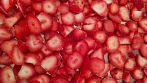 Fresas Enteras Liofilizadas 100% Naturales Sin Aditivos Orgánicas Sin OMG Envasadas al Vacío Grado Alimenticio Proveedor a Granel Certificado por India y la UE - Product Image 6