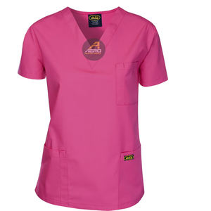 Uniformes de Hospital Unisex de Tallas Grandes para Enfermeras y Doctores de UCI, Conjuntos Quirúrgicos de Algodón 100% Sarga con Función de Lavado de Manos - Product Image 2