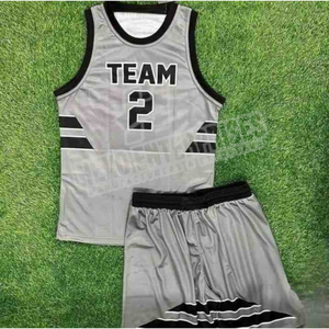 Uniforme de basket-ball de style de rue à la mode pour personnaliser votre propre ensemble d'uniformes de basket-ball de logo de marque fabriqué au Pakistan - Product Image 5