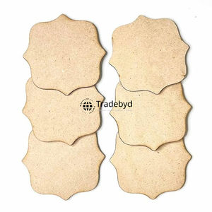 Posavasos de MDF ecológico Tradebyd proveedor al por mayor esteras de bebidas reutilizables duraderas para compradores internacionales cafés y regalos - Product Image 1