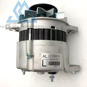 Alternateur 12V 40A 02630400 pour <span class=keywords><strong>mini</strong></span> <span class=keywords><strong>pelle</strong></span> <span class=keywords><strong>JCB</strong></span> 803 <span class=keywords><strong>801</strong></span> <span class=keywords><strong>801</strong></span>.5 <span class=keywords><strong>801</strong></span>.6N <span class=keywords><strong>801</strong></span>.6 <span class=keywords><strong>801</strong></span>.5 <span class=keywords><strong>801</strong></span>.4 <span class=keywords><strong>801</strong></span>.5 - Product Image 1