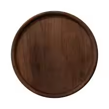 Classic Natural Wood Square Coaster Set for Dining <b>Table</b> <b>Protection</b> Eco-Friendly by Crescent Crafts - Product Image 4