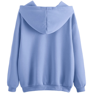 Haute Qualité 2026 Respirant Surdimensionné Personnalisé Pull Femmes Blank Hoodies Fabricants - Product Image 2