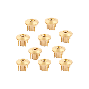 Anclaje de cubierta de madera de latón duradero Solución de anclaje de cabeza plana/ovalada a prueba de herrumbre de alta resistencia para uso en piscinas - Product Image 1