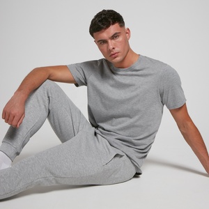 T-shirts pour hommes de haute qualité, 100% coton, séchage rapide, personnalisables, en gros, motif lettres brodées, faible MOQ, 220 GSM - Product Image 6