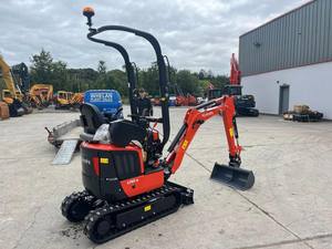 Pour mini-excavatrice sur chenilles de 2 tonnes, hydraulique, rouge, garantie de 2 ans, haute efficacité - Product Image 6