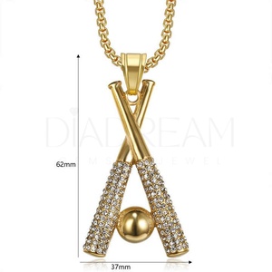 Pendentif et breloque en argent sterling 925 de créateur personnalisé style hip hop glacé taille ronde diamant de culture Leb plaqué or - Product Image 5