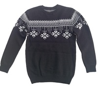 Pull en laine/cachemire à col en V à manches longues épais et élégant pour homme Respirant Tricoté sur mesure