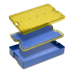 Boîte de conteneur de stérilisation d'instruments chirurgicaux personnalisée la plus vendue Boîte de stérilisation en autoclave avec tampon en silicone - Product Image 4