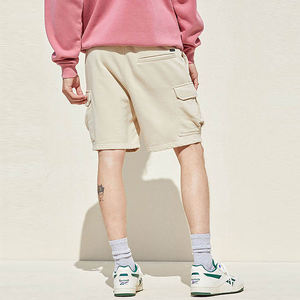 Shorts cargo personnalisés pour hommes, streetwear, coton lourd, shorts à cordon de serrage avec poches - Product Image 5