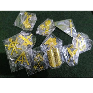 Maçonnique Regalia - Rose Croix 30e degré collier de bijoux de haute qualité avec bijou gratuit 3 couleurs ensembles bleu rouge violet avec des bijoux - Product Image 5