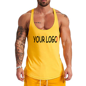 Séchage rapide personnalisé mèche Gym hommes entraînement débardeur hommes Yoga débardeur sans couture Gym débardeur pour hommes - Product Image 6