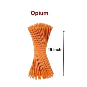 Bâtons d'encens de 19 pouces Top Selling Opium Natural Encens Sticks Bulk Supply (Orange) - Product Image 1