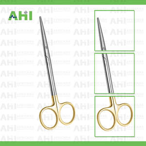 กรรไกรเมทเซนบัมคุณภาพสูง แบบตรง ยาว 180 มม. ผลิตจากเหล็กกล้าไร้สนิมสำหรับการผ่าตัด ผลิตในปากีสถาน คู่มือการใช้งาน ได้รับมาตรฐาน CE - Product Image 2