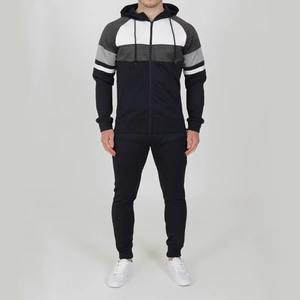 Survêtements décontractés pour hommes de haute qualité, grande taille, 100% coton, tissu en molleton, pour la course à pied, l'entraînement, les ensembles d'équipe - Product Image 5