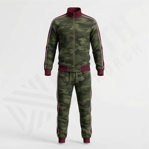Increíble Conjunto Deportivo Personalizado para Hombre con Cremallera, Ajuste Cómodo y Relajado, Traje Deportivo Completo para Gimnasio y Fitness, Color Personalizado - Product Image 1