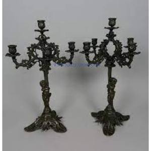 Candelabros de metal y cristal para Decoración de mesa de boda, candelabros de Interior de gran tamaño de metal de calidad superior - Product Image 5