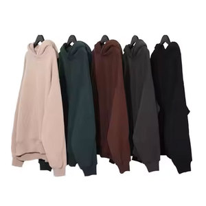 Sweat-shirts pour hommes en molleton respirant à séchage rapide, couleur unie, logo personnalisé brodé, imprimé numérique, mode décontractée automne-hiver - Product Image 5