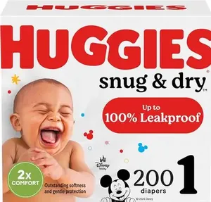 Paquete de Pañales Huggies Snug & Dry de Larga Duración para Hogares, Guarderías y Centros de Cuidado Infantil - Product Image 4
