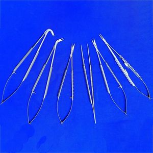 Ensemble de 6 instruments microchirurgicaux manuels en acier inoxydable pour chirurgie cardiovasculaire et maxillo-faciale - Product Image 4