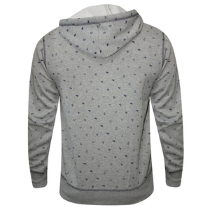 Venta al por mayor 100% algodón cremallera hombres sudaderas con capucha impresión personalizada transpirable a prueba de viento sudadera de secado rápido de alta calidad sudaderas con capucha - Product Image 5