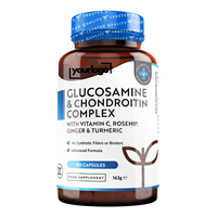 Vanity Vision OEM Glucosamine Chondroïtine Capsules Vitamine C Curcuma Gingembre Rose musquée Formule de supplément naturel d'aminoglucose pour