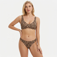 2026 String Bikini Femme Personnalisé Uni Sexy Quotidien Sans Couture Respirant Confortable Léger Écologique Spandex/Polyester