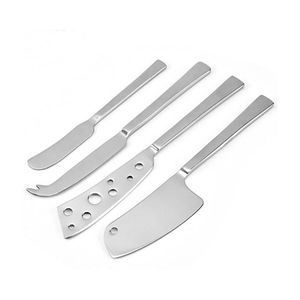 Ensemble de couteaux à beurre à lame torsadée et de nombreux modèles à poignée en acier inoxydable, trancheur à fromage, prix de gros - Product Image 2