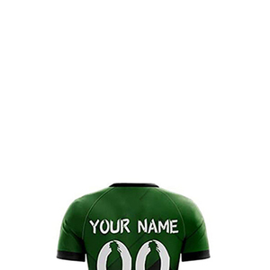 Uniformes de football personnalisés de haute qualité 100% polyester respirant à manches courtes avec nom et logo d'équipe, fournisseur au Pakistan - Product Image 6