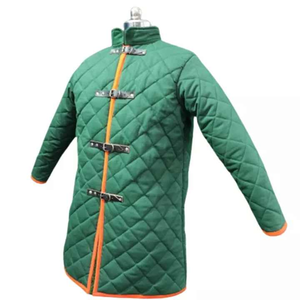 Authentic Medieval Gambeson Coat Comfortable Handmade Thick Padded Armor Jacket for Reenactments & Cosplay Custom <b>Metal</b> <b>Craft</b> - Product Image 1