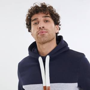 เสื้อฮู้ดผู้ชายไซส์ XS สไตล์ลำลองสำหรับฤดูใบไม้ร่วง ผ้าฝ้ายฟลีซ สีพื้น มีฮู้ด รับสกรีนโลโก้ ออกแบบลายพิมพ์นูน ปัก 3 มิติ ระบายอากาศได้ดี - Product Image 2