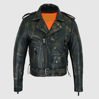 Veste en cuir et toile pour motard, marron foncé, style classique universitaire, bomber respirant, coupe-vent, anti-UV, hiver, couleur personnalisée
