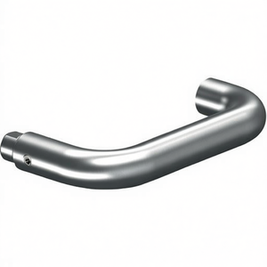 Manija de Puerta Cuadrada de Acero Satinado para Eje de 8mm DIN Izquierda/Derecha 8100 OGRO - Product Image 3