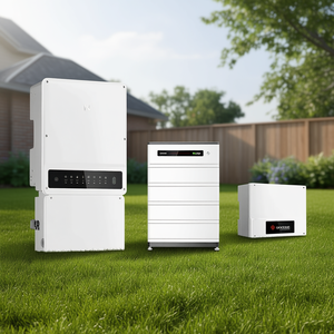 Paquete de Inversor Híbrido GoodWe A-ES de 9.6kW y Batería de Alto Voltaje Lynx de 12.8kWh con Protección BMS - Product Image 3